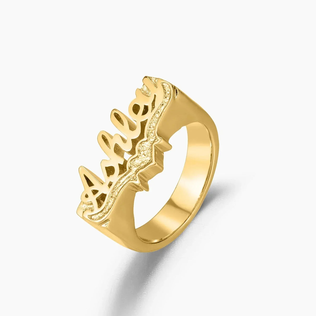 Women's 3D Name Ring