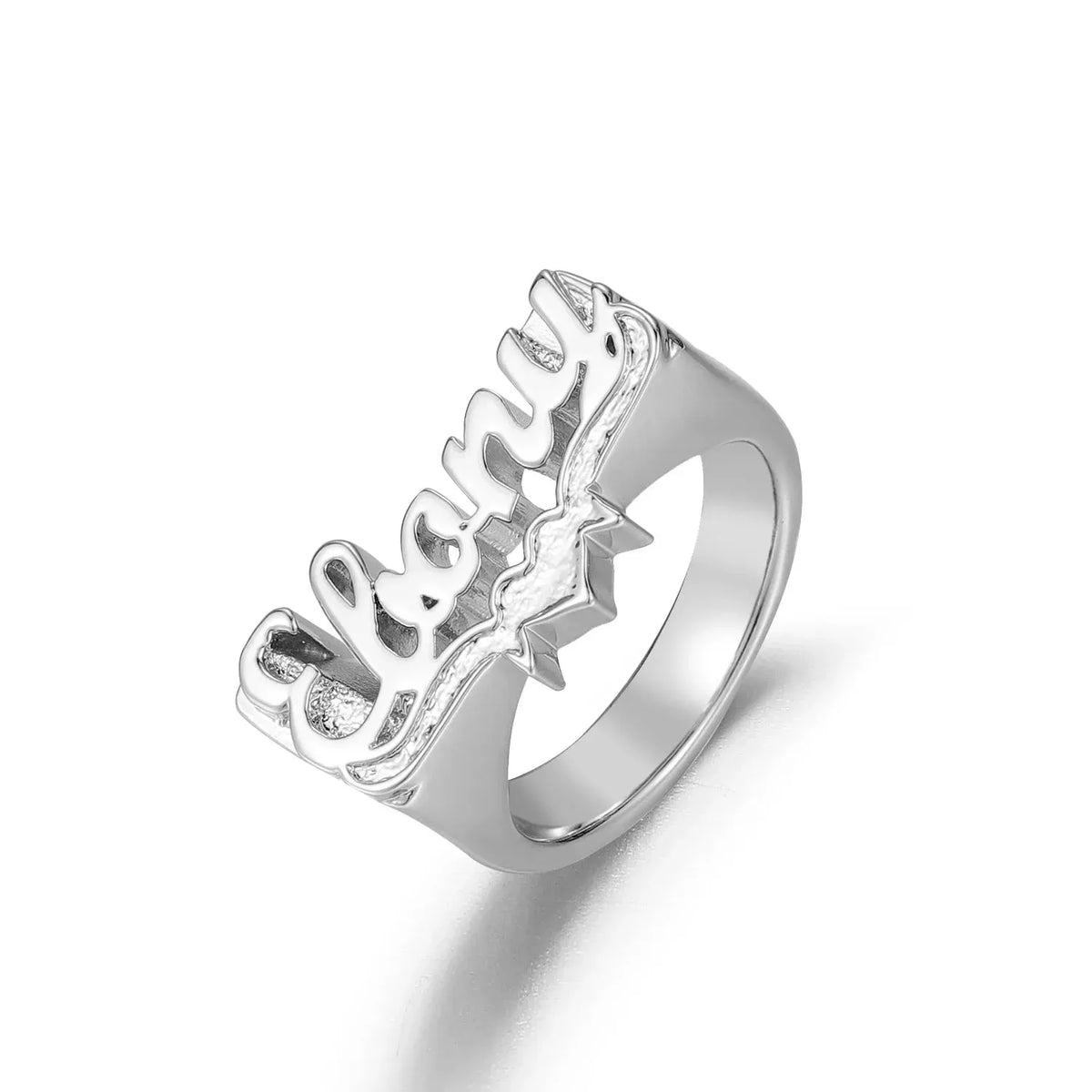 Women's 3D Name Ring