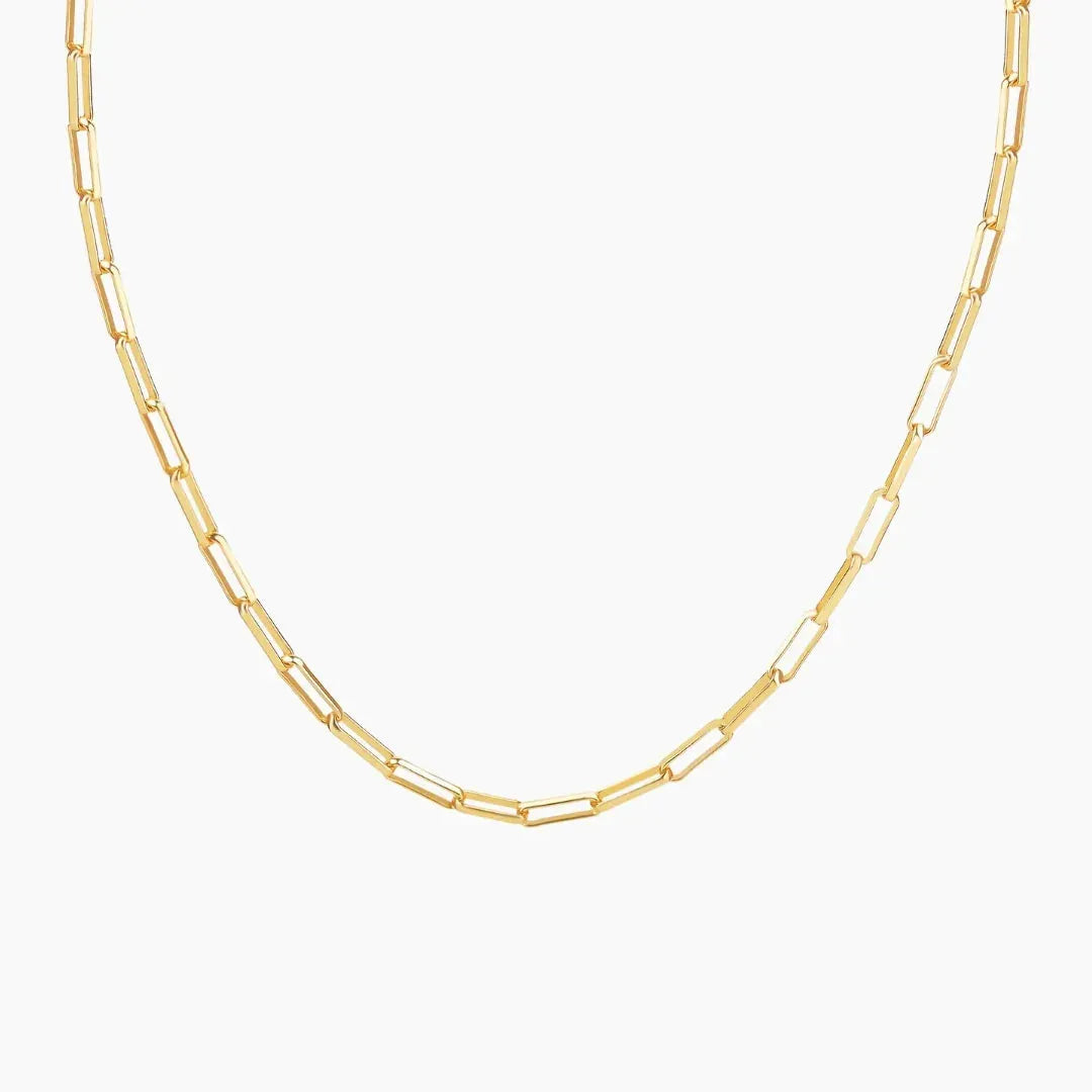 Women's 3mm Paperclip Chain Necklace