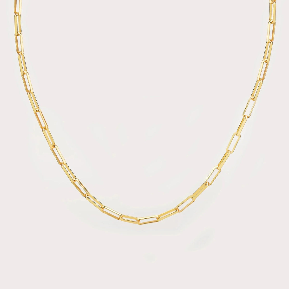 Women's 3mm Paperclip Chain Necklace