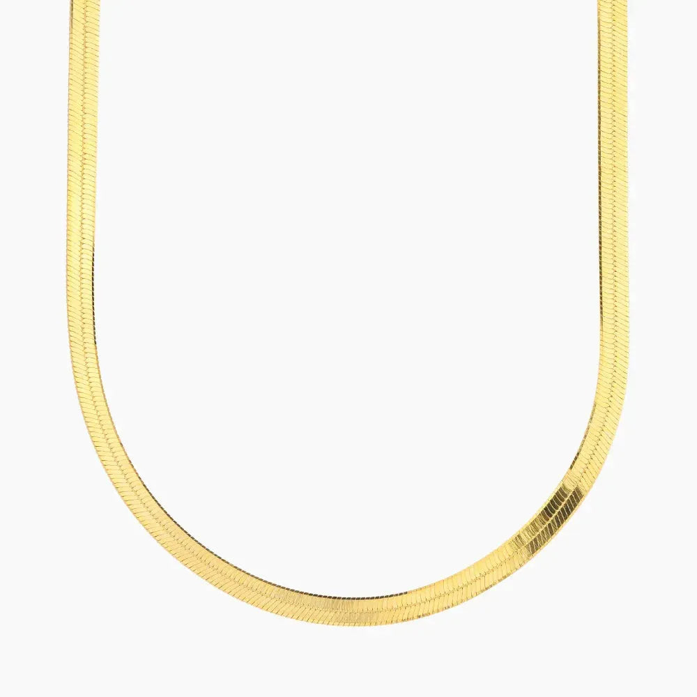 Women's 5mm Herringbone Chain Necklace