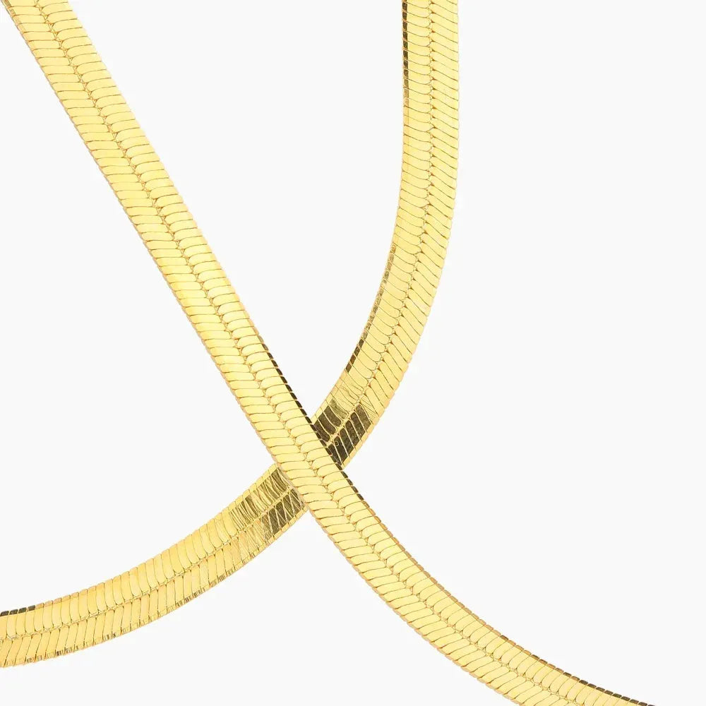 Women's 5mm Herringbone Chain Necklace