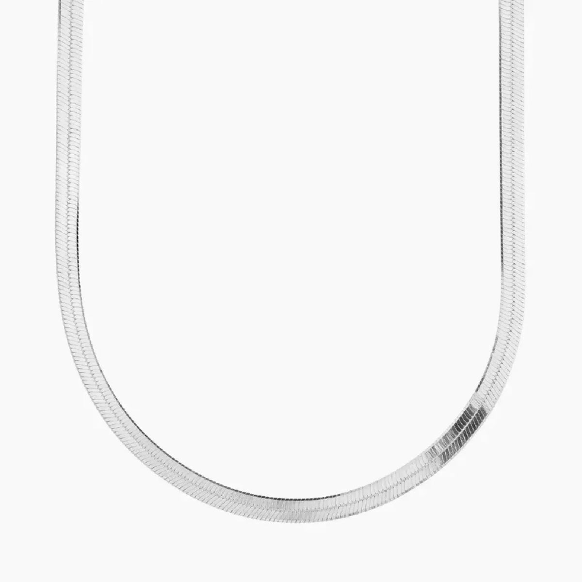 Women's 5mm Herringbone Chain Necklace
