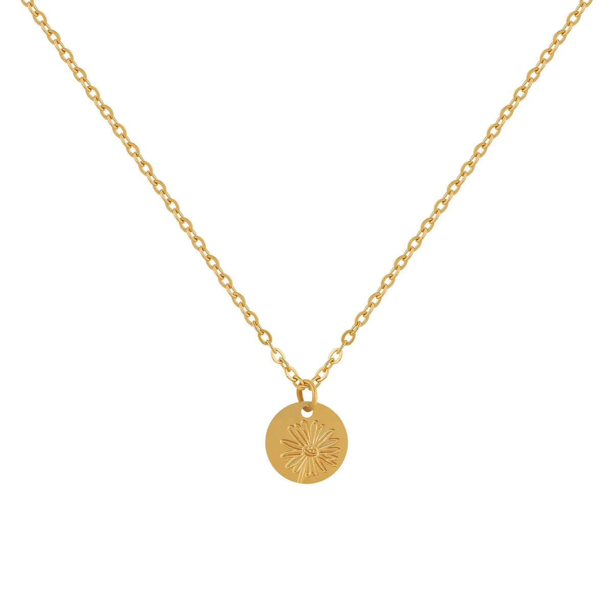 Women's Birth Flower Pendant Necklace