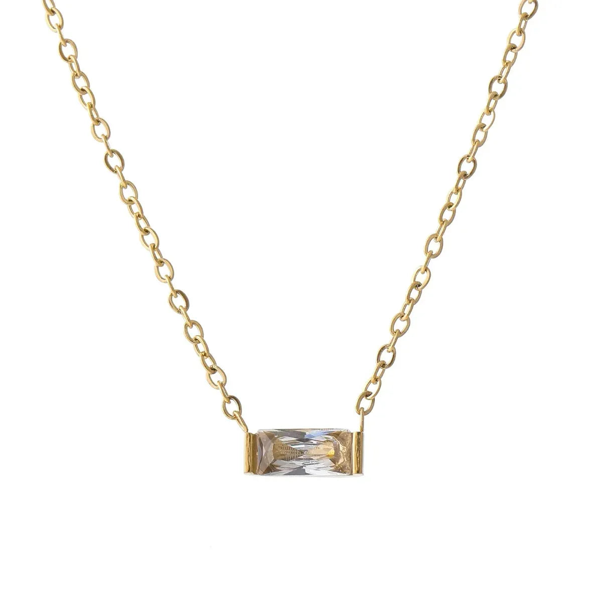 Women's Birthstone Crystal Necklace