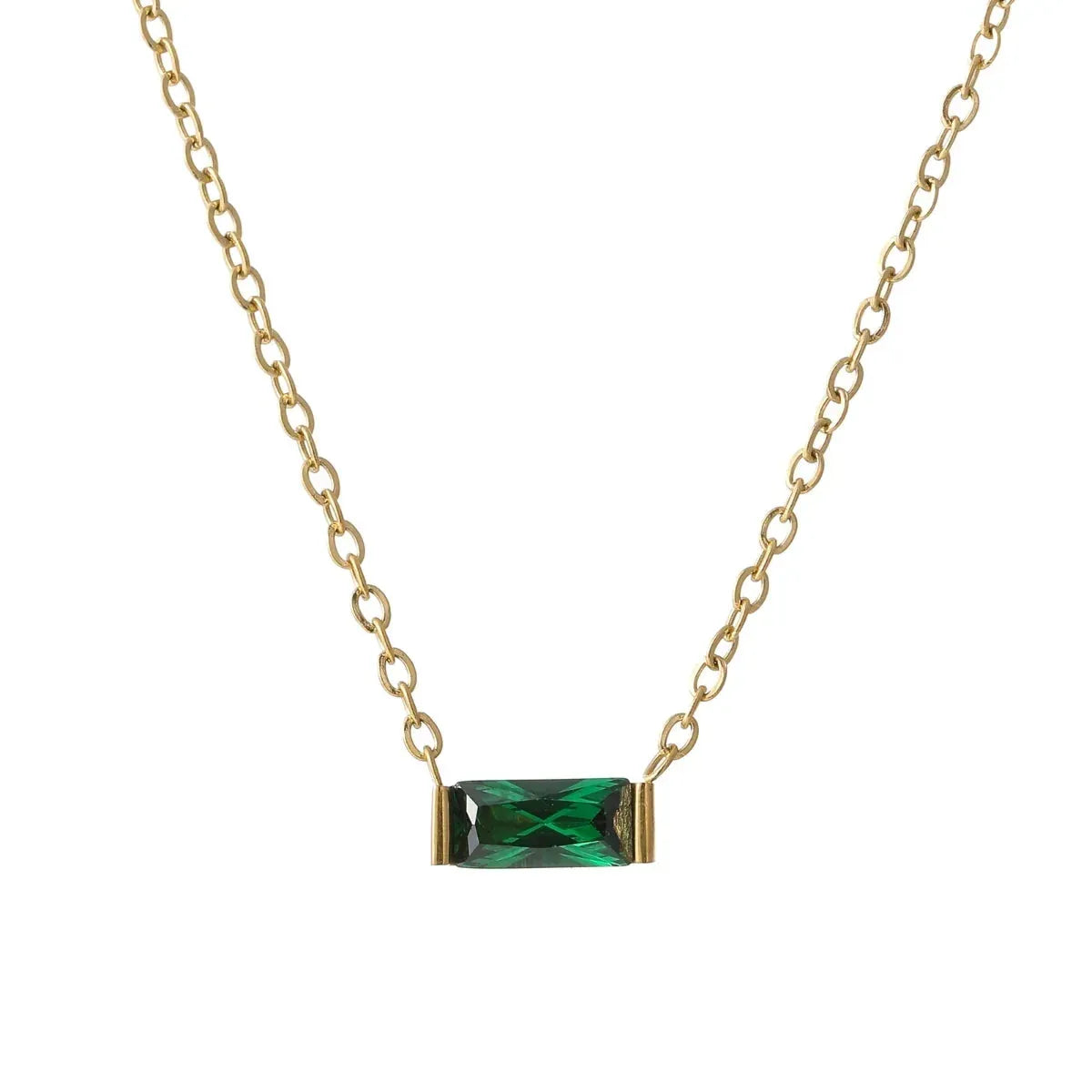 Women's Birthstone Crystal Necklace