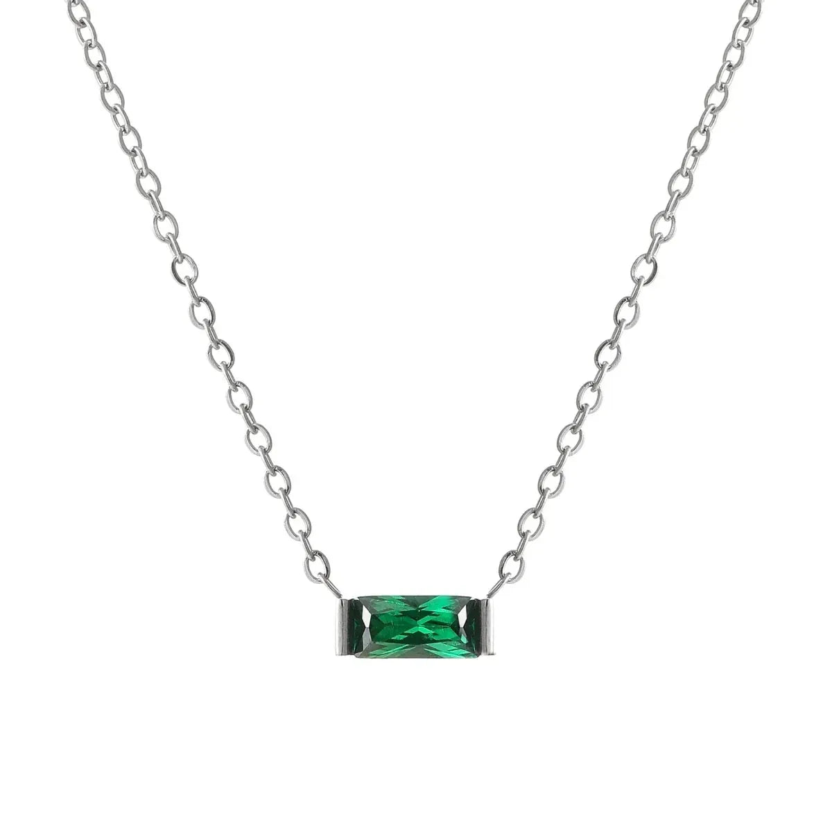 Women's Birthstone Crystal Necklace
