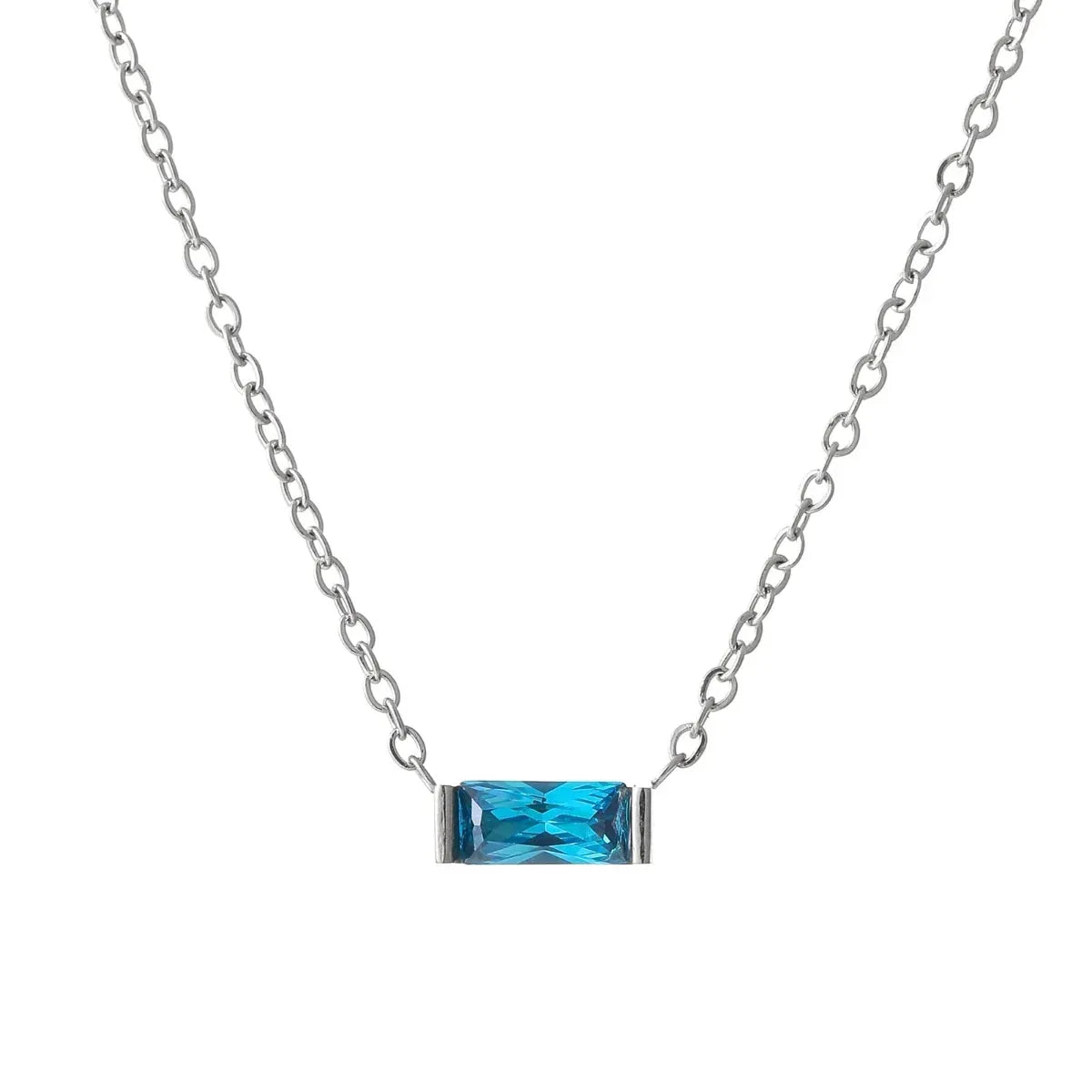 Women's Birthstone Crystal Necklace