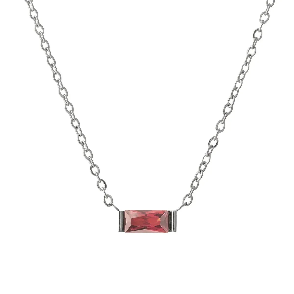 Women's Birthstone Crystal Necklace