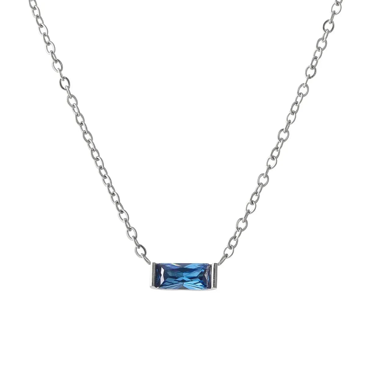 Women's Birthstone Crystal Necklace