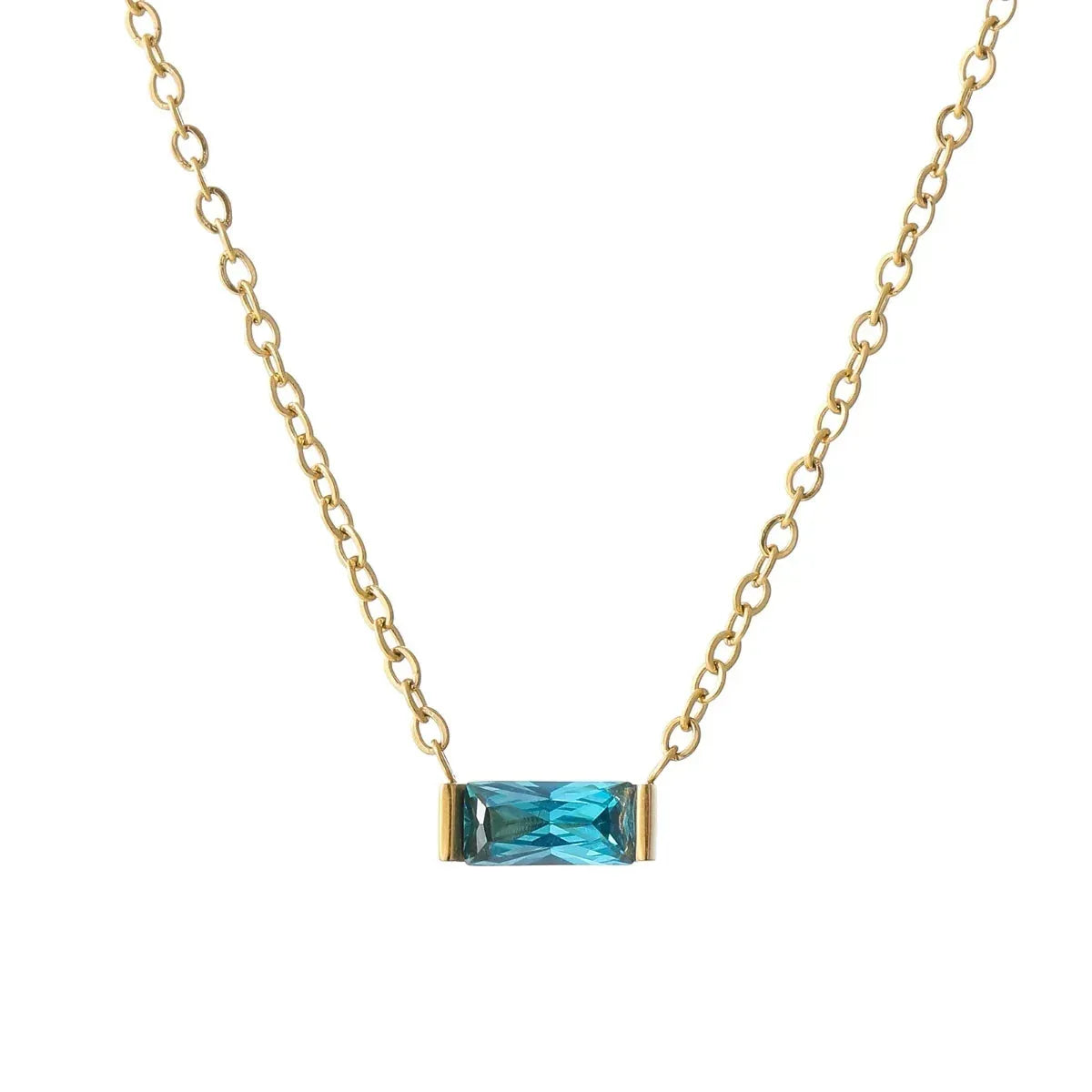 Women's Birthstone Crystal Necklace