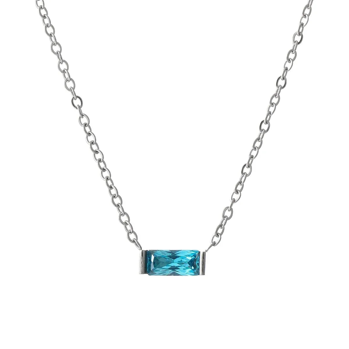 Women's Birthstone Crystal Necklace