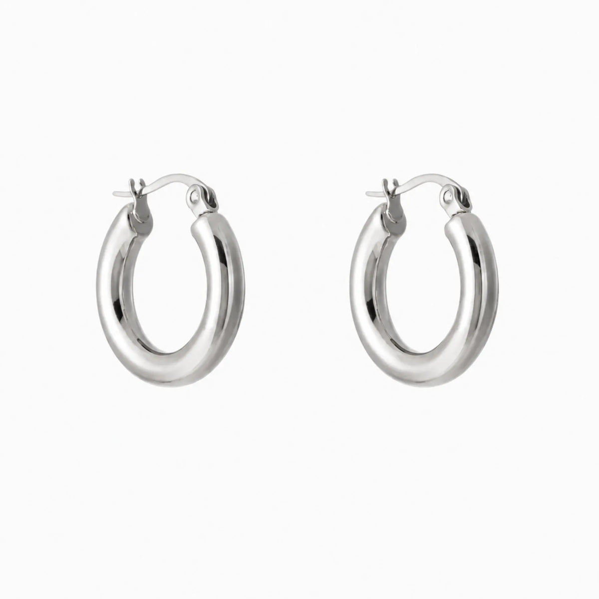 Women's Bold Tube Hoop Earrings
