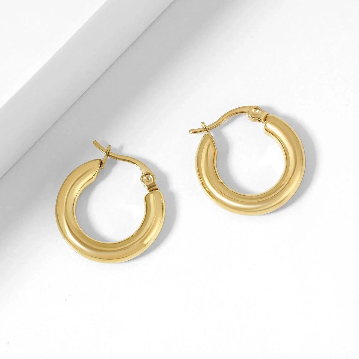 Women's Bold Tube Hoop Earrings