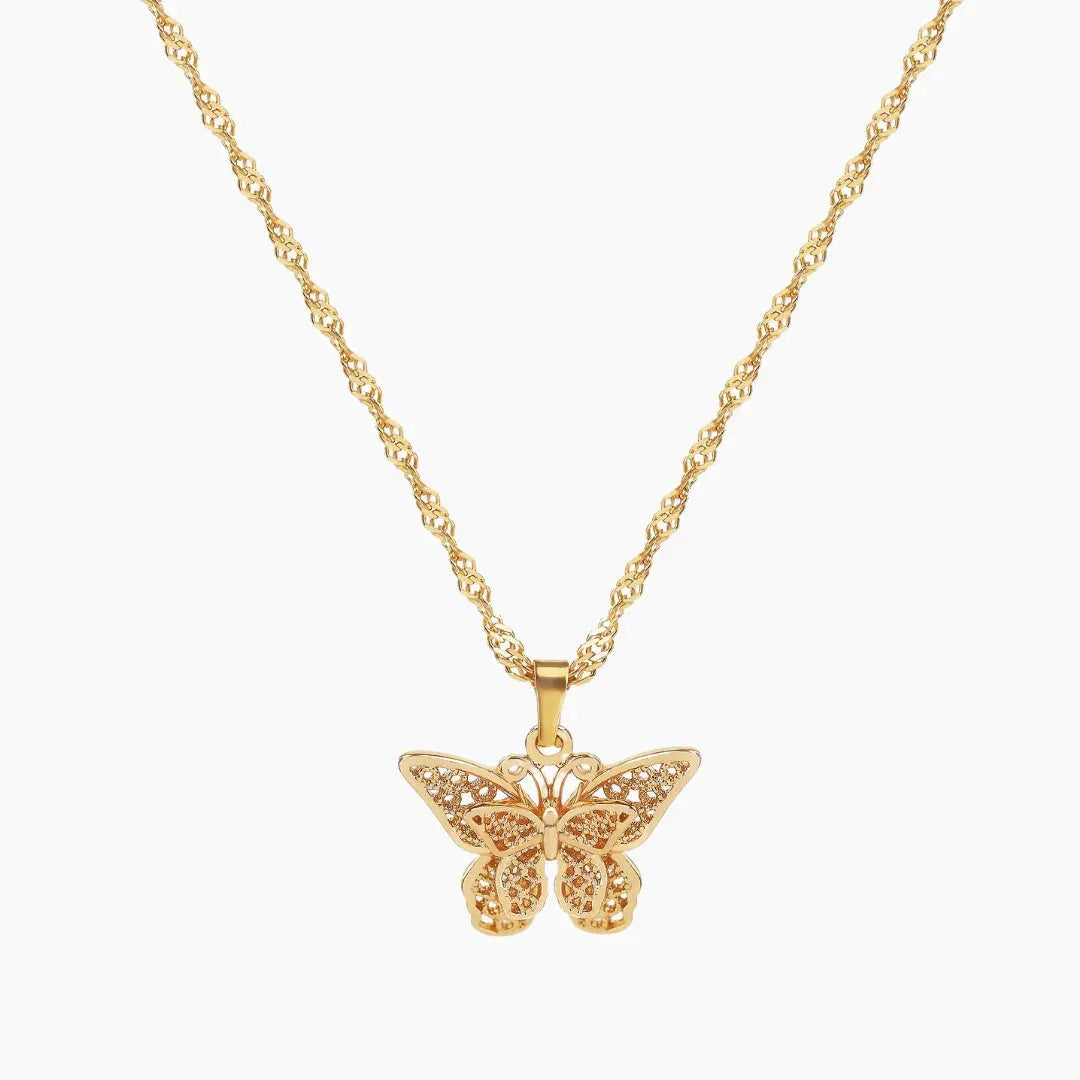 Women's Butterfly Pendant Necklace