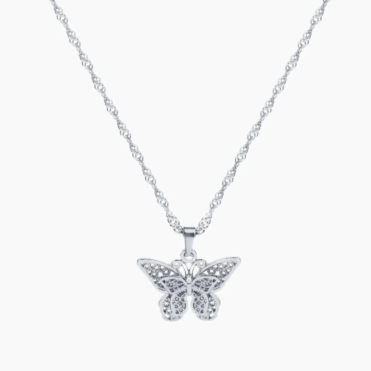 Women's Butterfly Pendant Necklace
