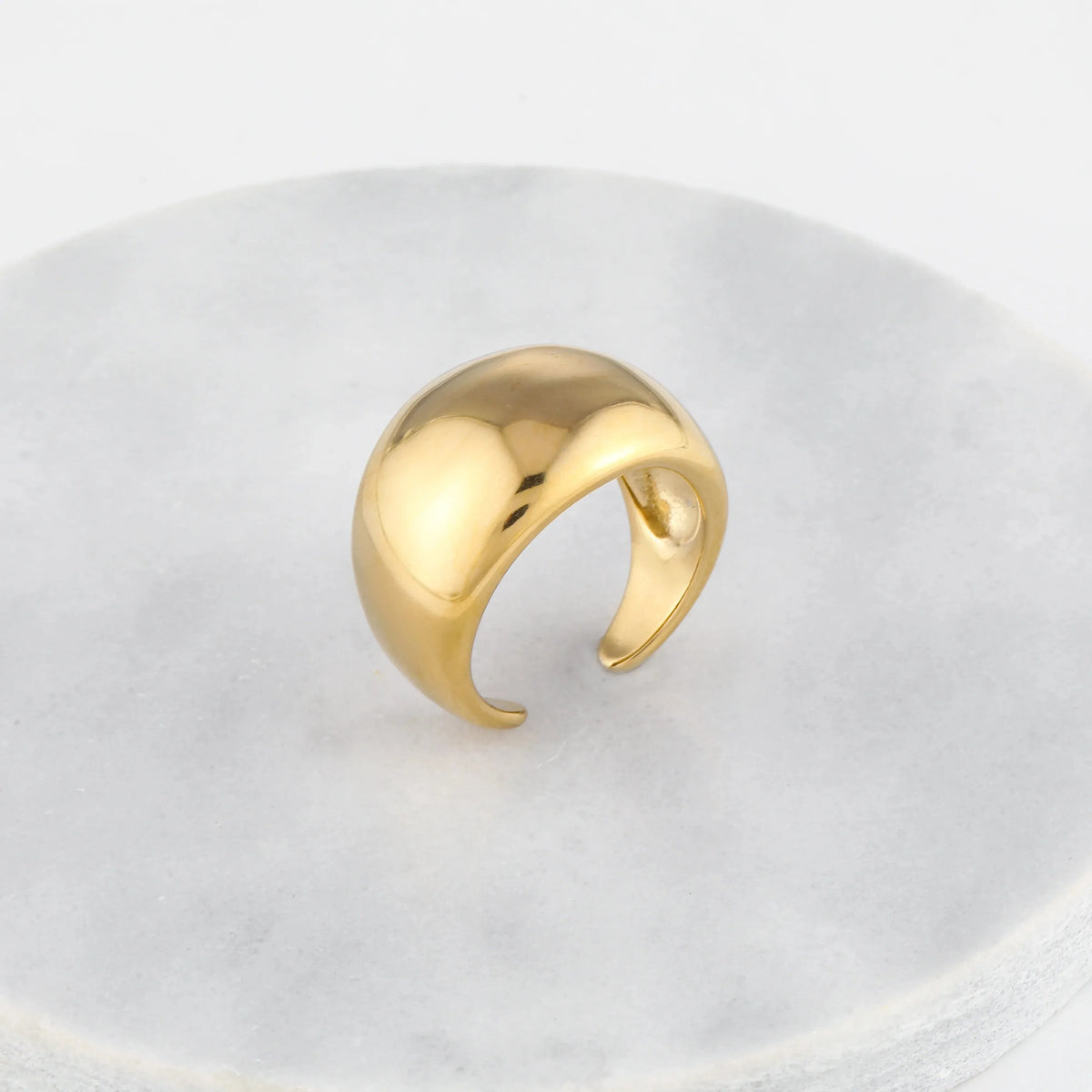 Women's Chunky Dome Ring