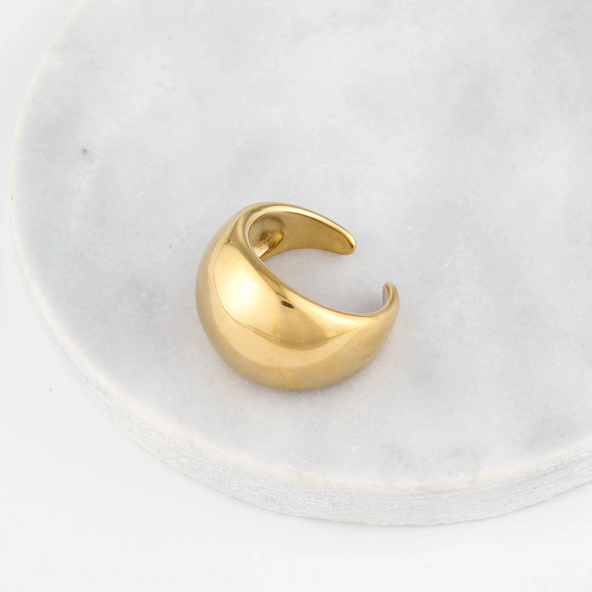 Women's Chunky Dome Ring