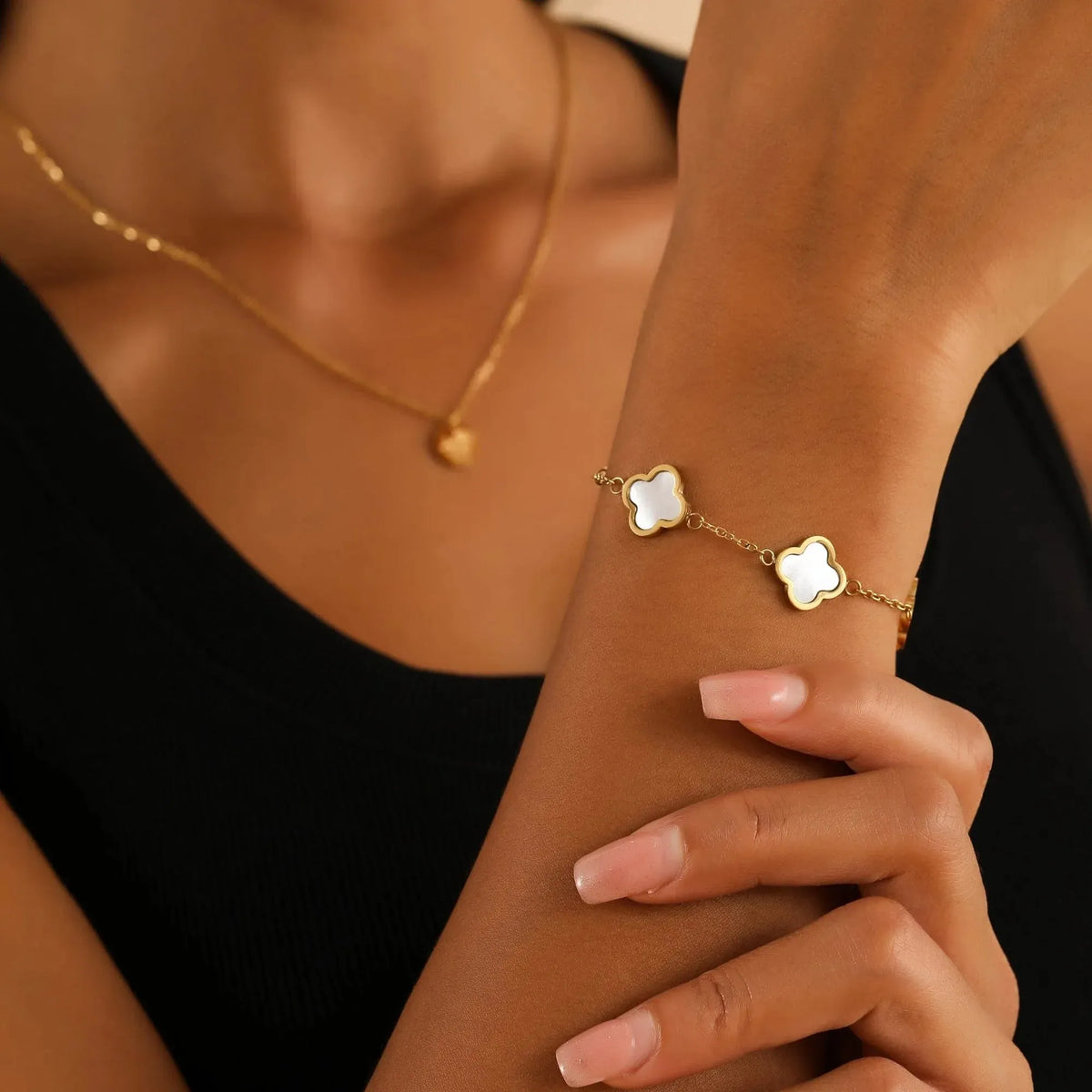 Women's Clover Charm Bracelet