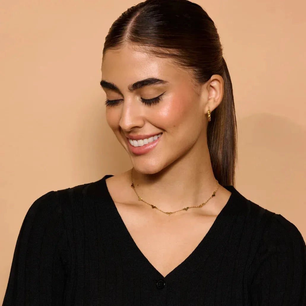 Women's Dainty Heart Pendant Necklace