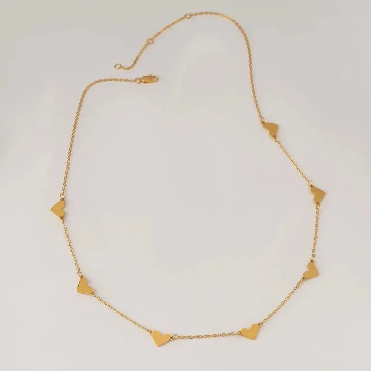 Women's Dainty Heart Pendant Necklace