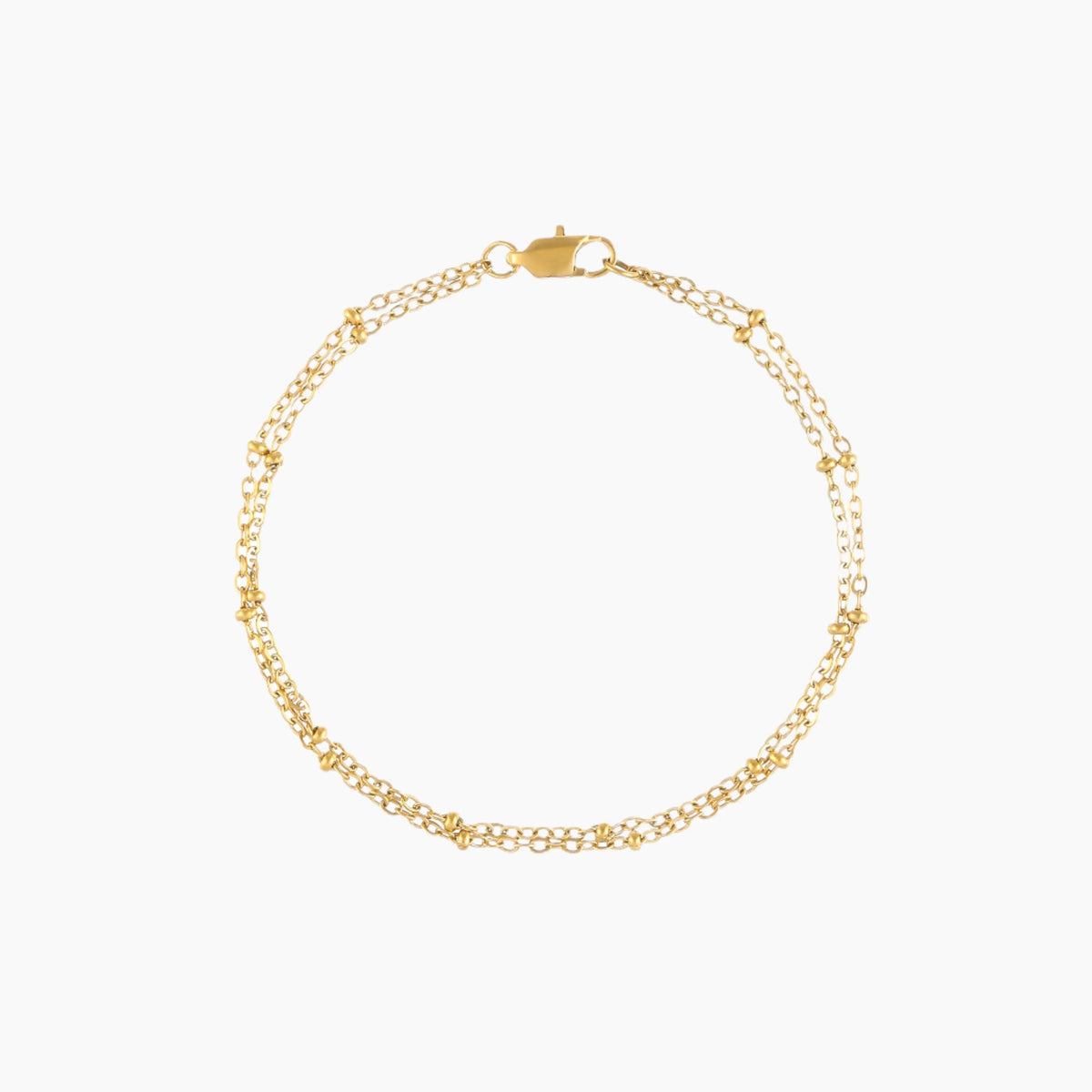Women's Double Satellite Chain Bracelet