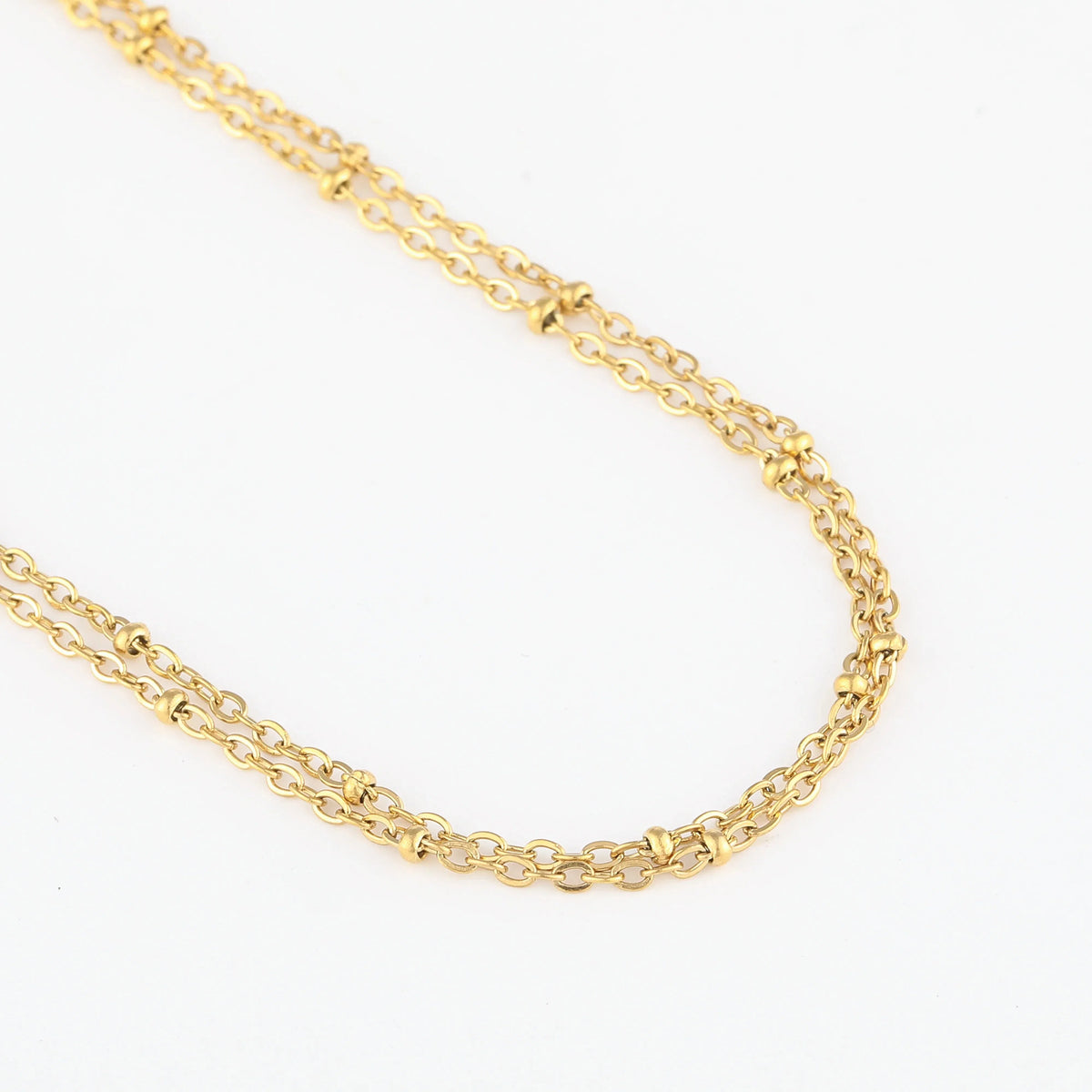 Women's Double Satellite Chain Bracelet