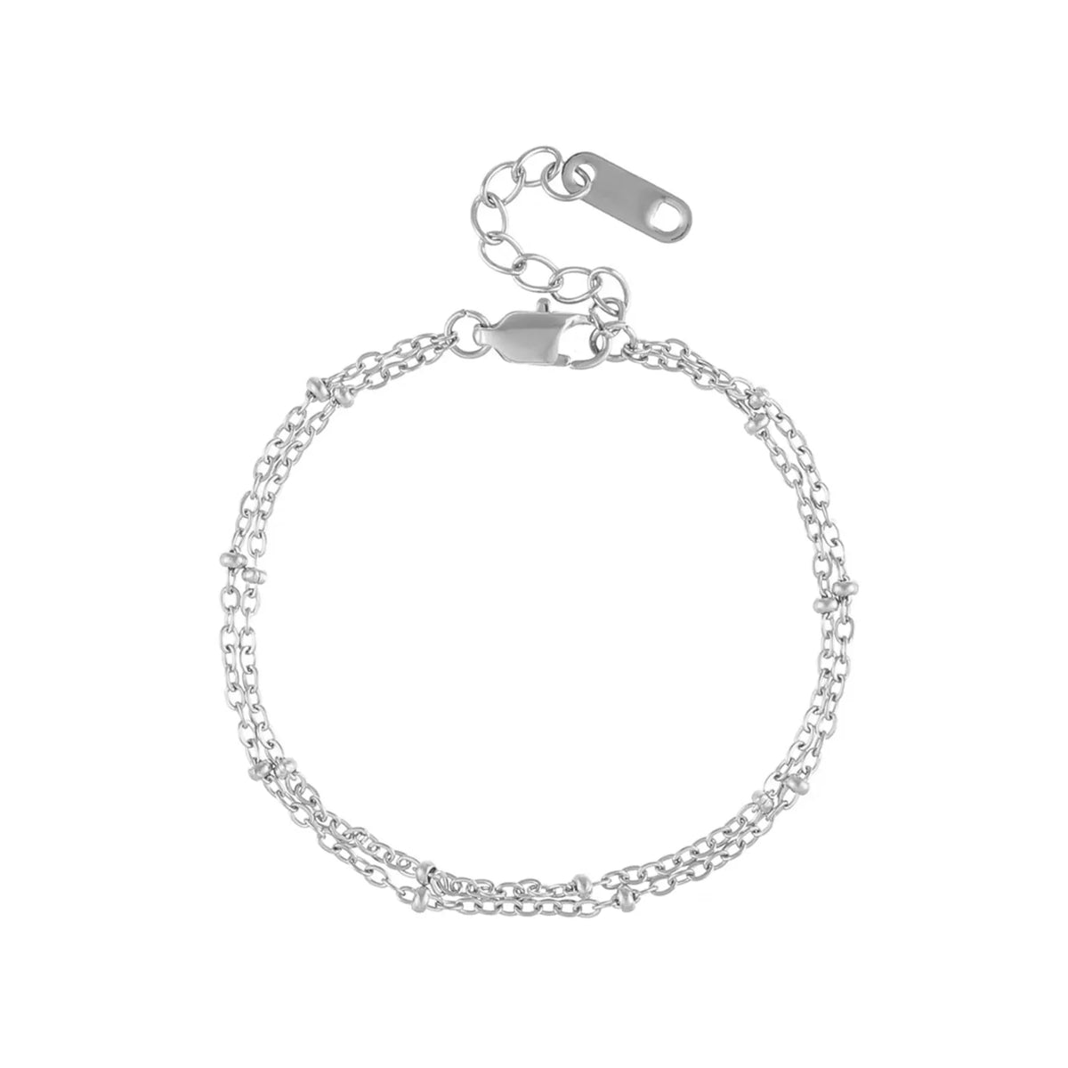 Women's Double Satellite Chain Bracelet