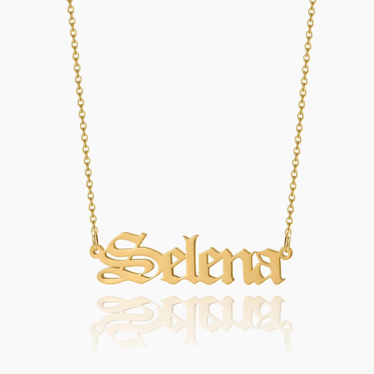 Women's Gothic Name Necklace