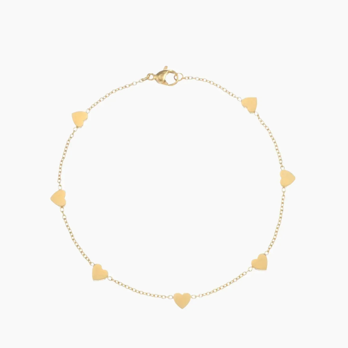 Women's Hearts Anklet