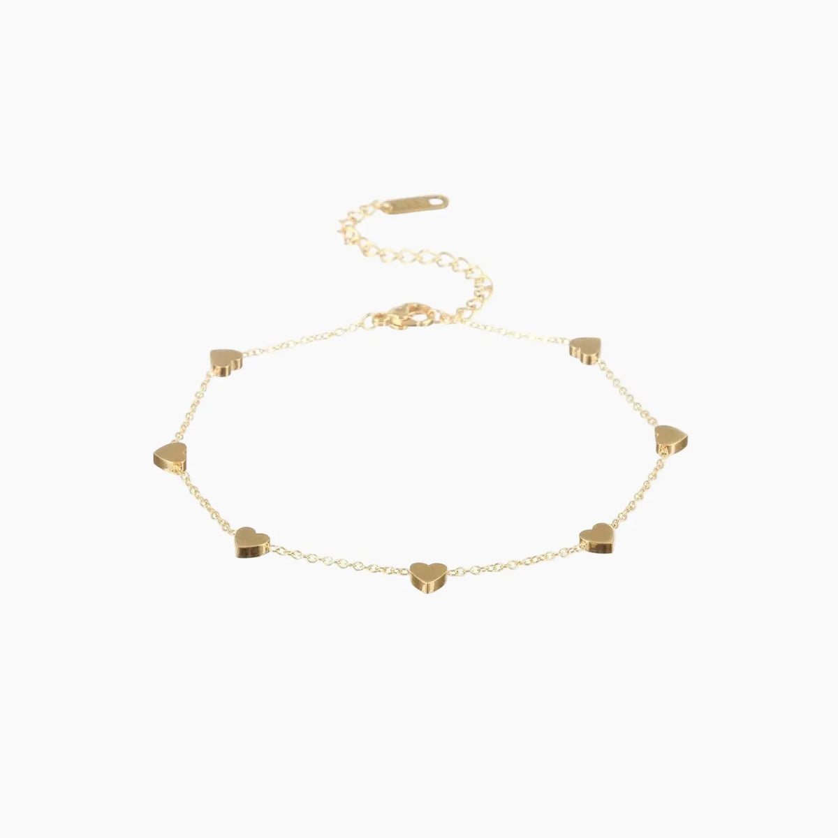 Women's Hearts Anklet