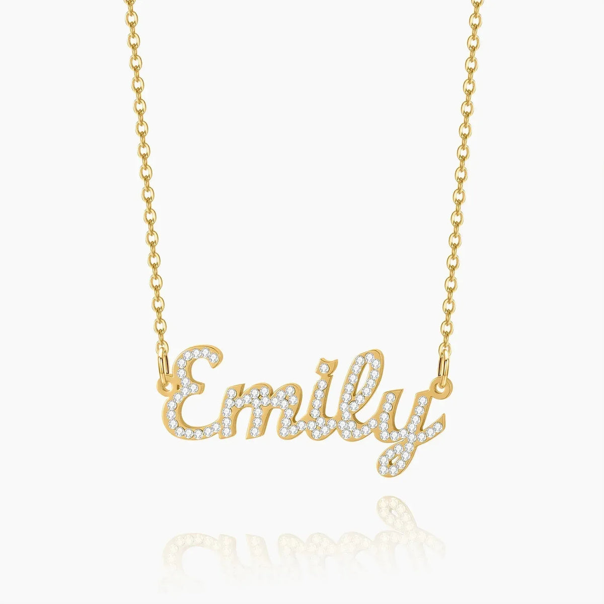 Women's Iced Name Necklace