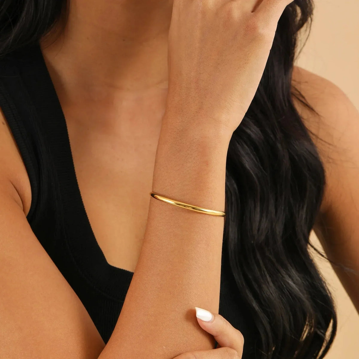 Women's Minimal Bangle Bracelet