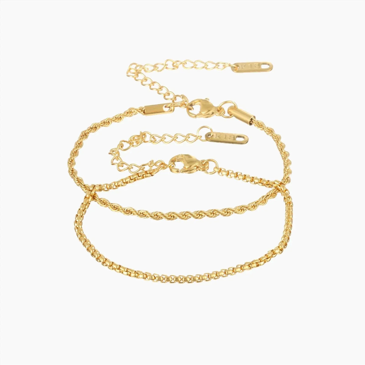 Women's Rope Link Bracelet Set
