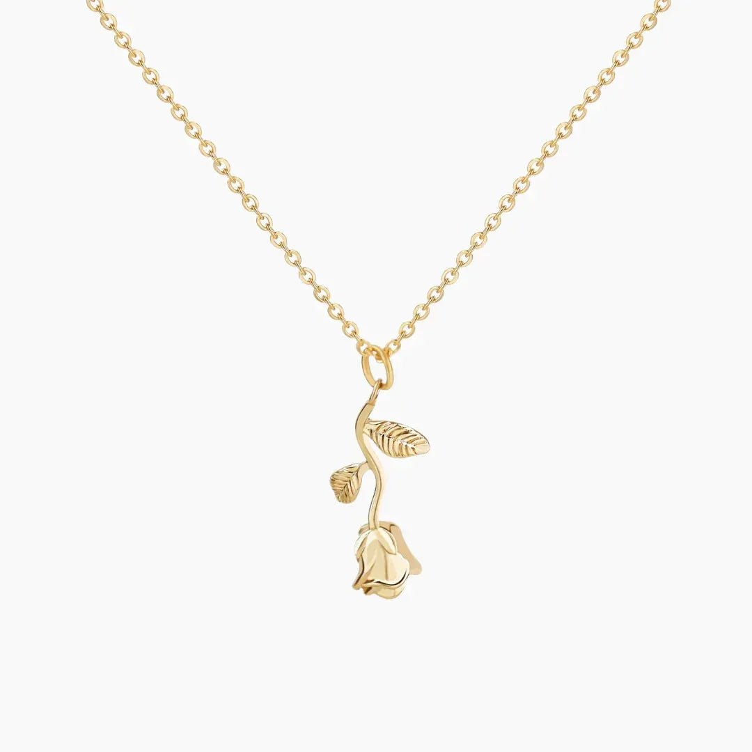 Women's Rose Pendant Necklace