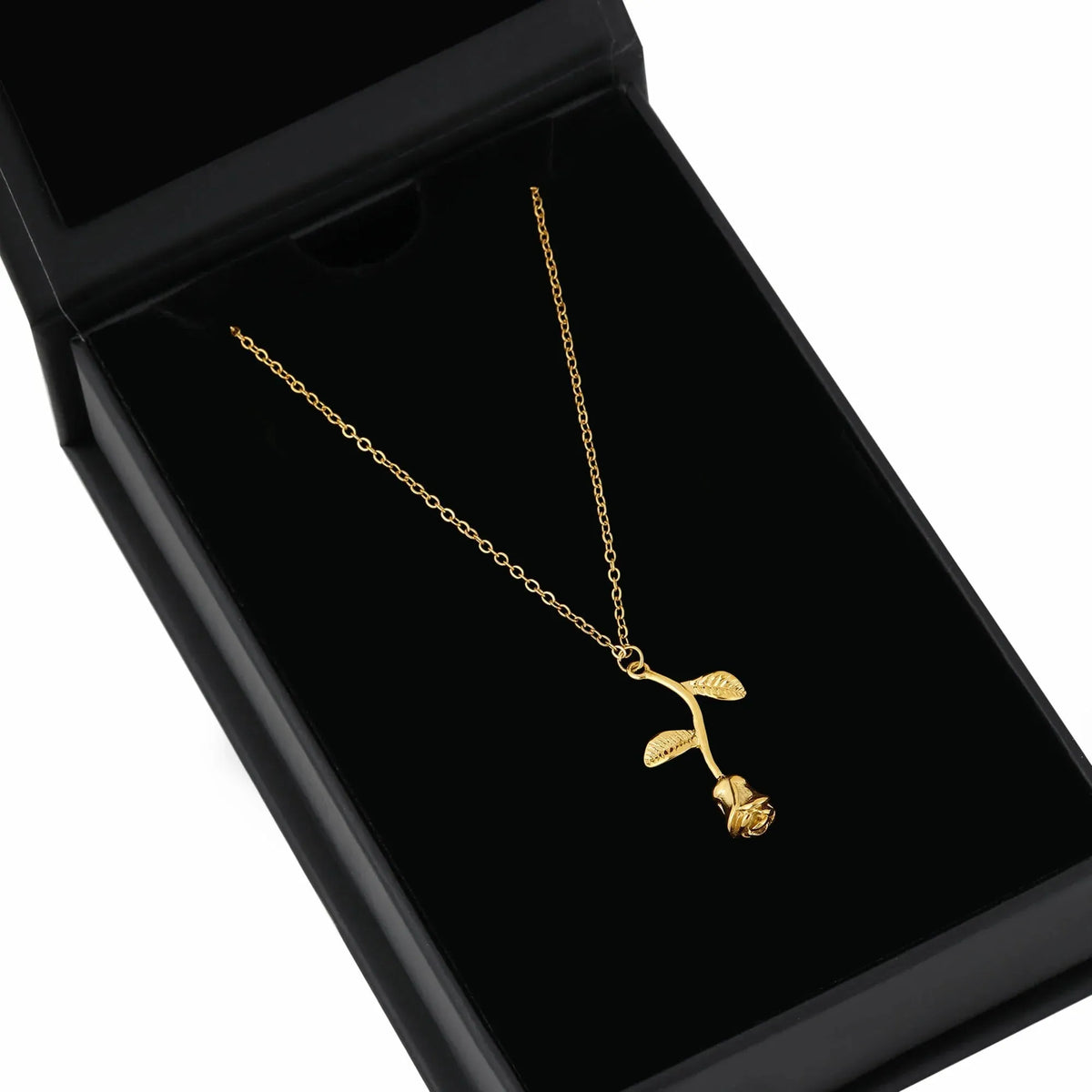 Women's Rose Pendant Necklace
