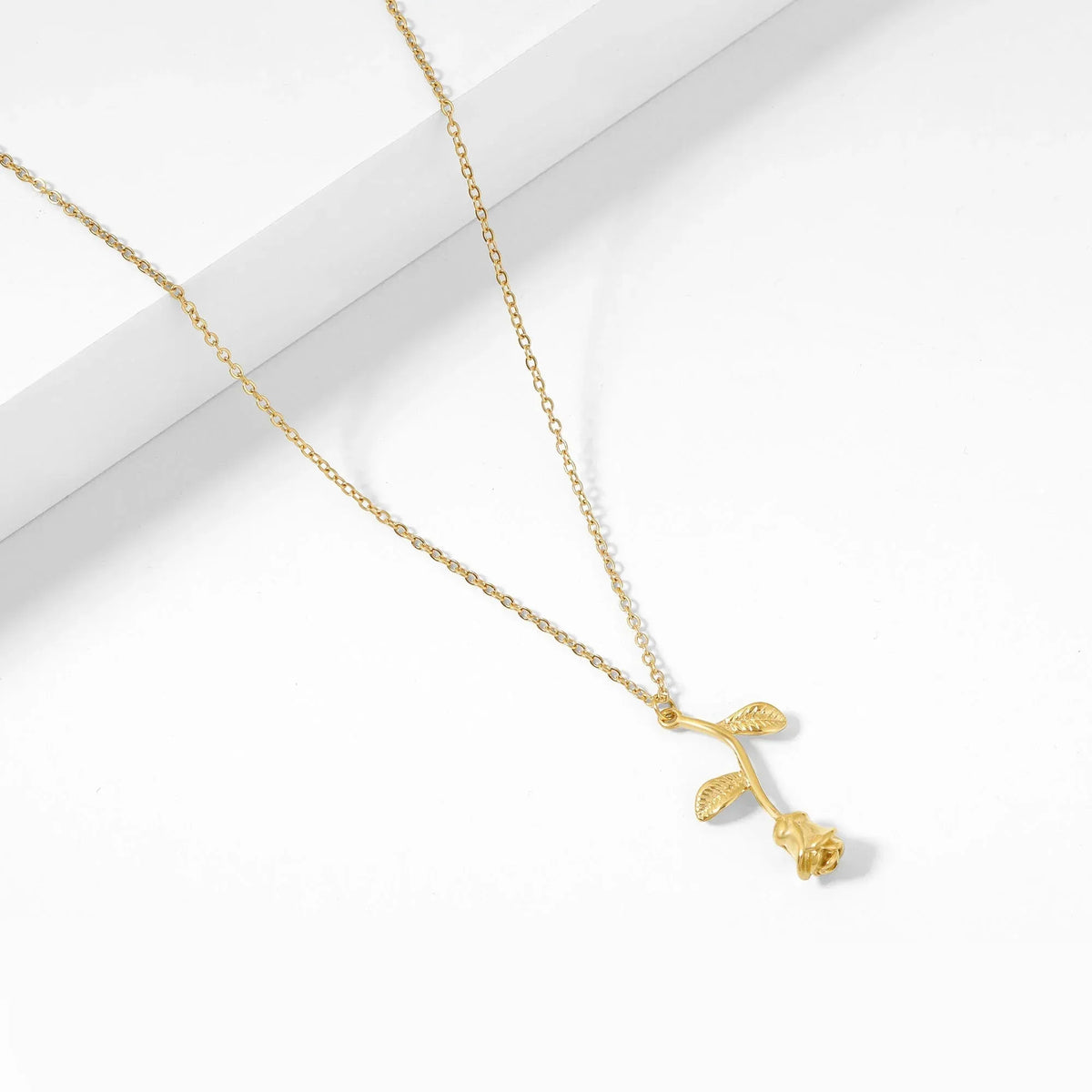 Women's Rose Pendant Necklace