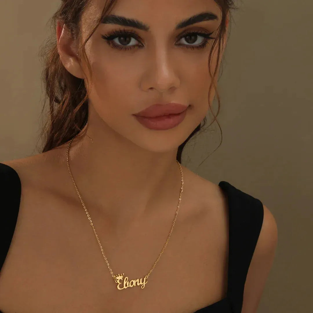 Women's Royal Custom Name Necklace
