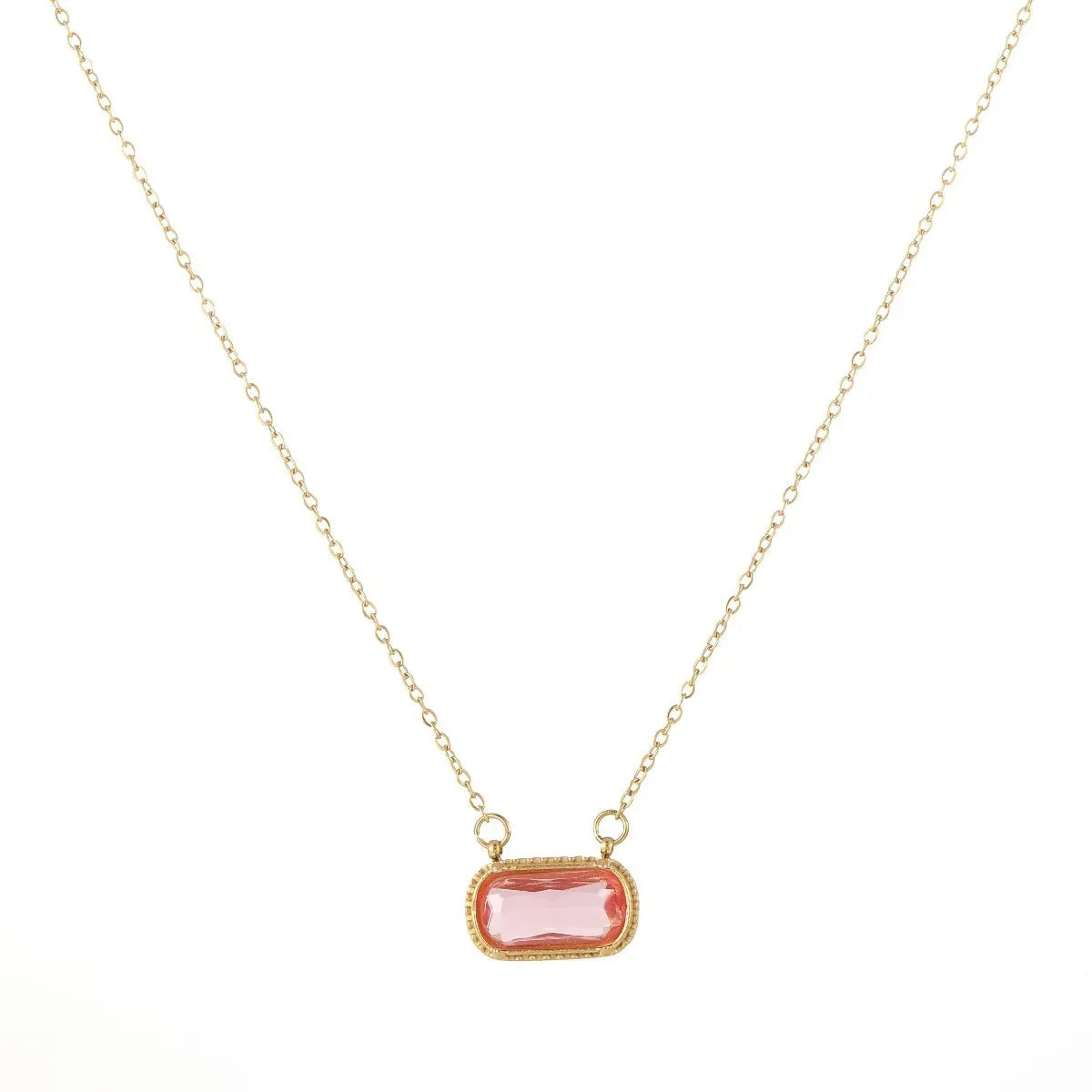 Women's Stone Pendant Necklace