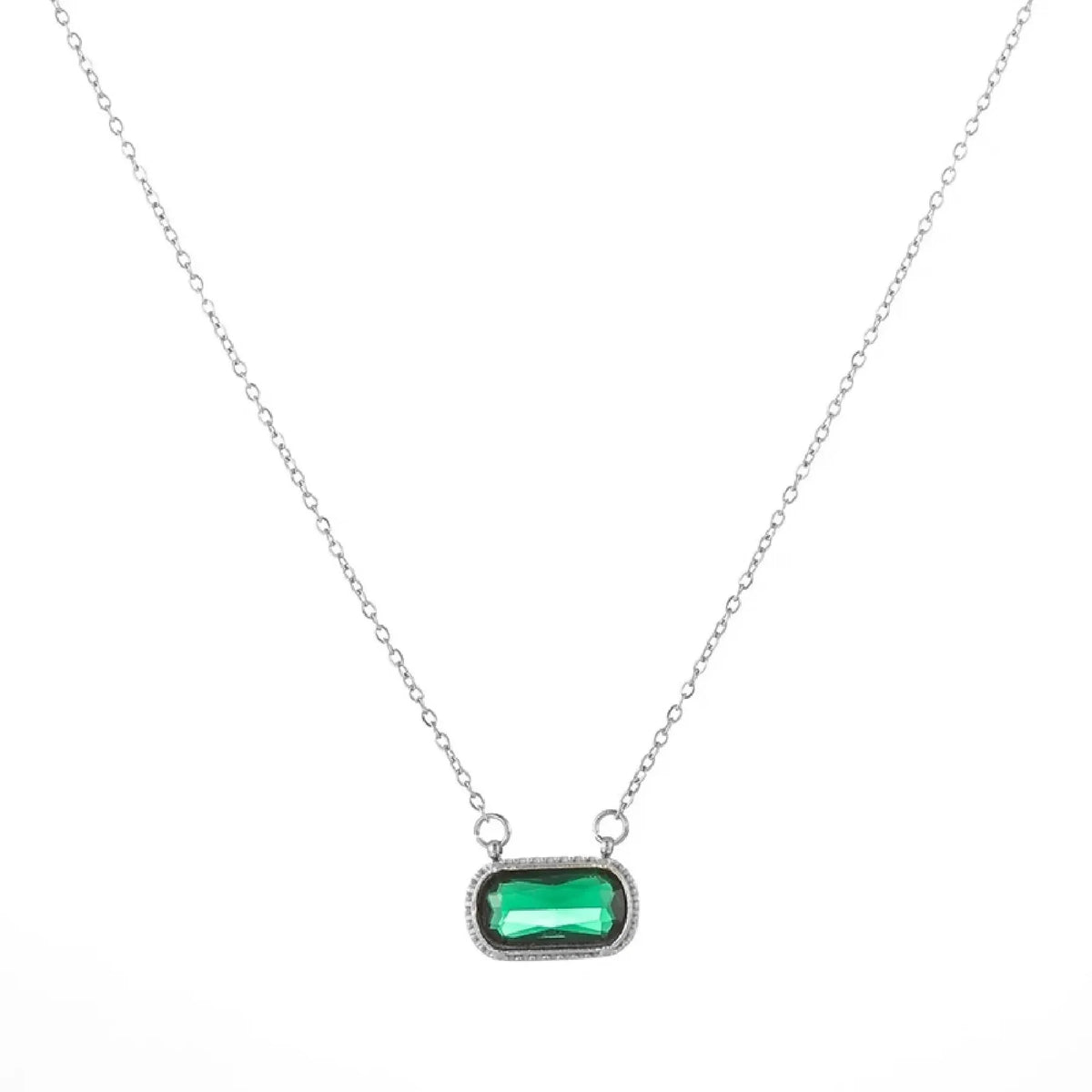Women's Stone Pendant Necklace