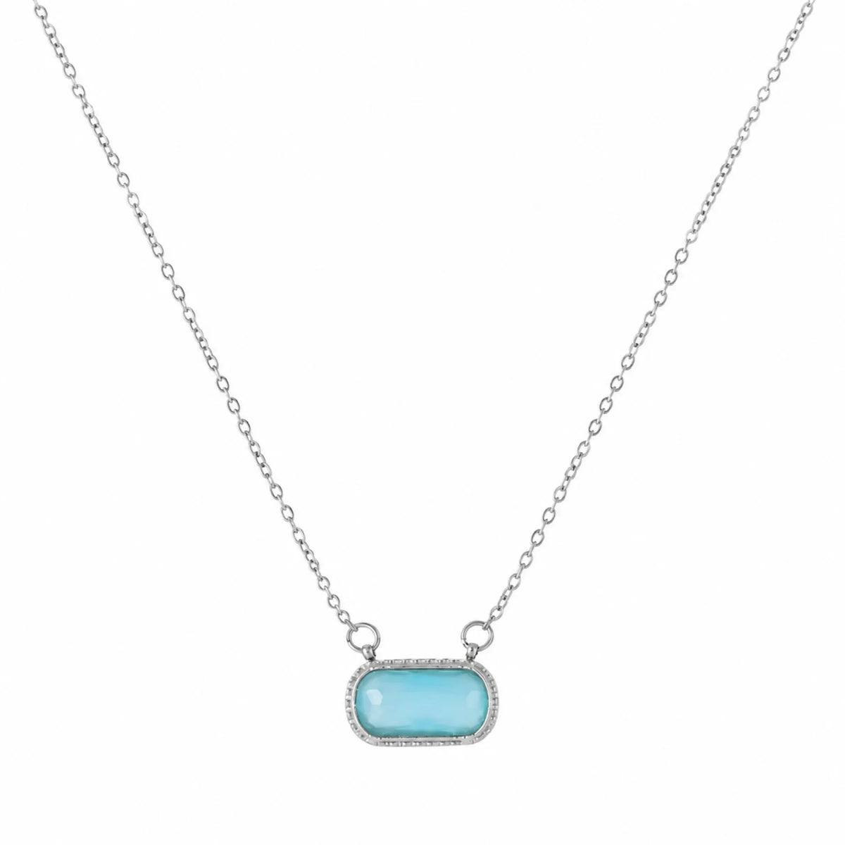 Women's Stone Pendant Necklace