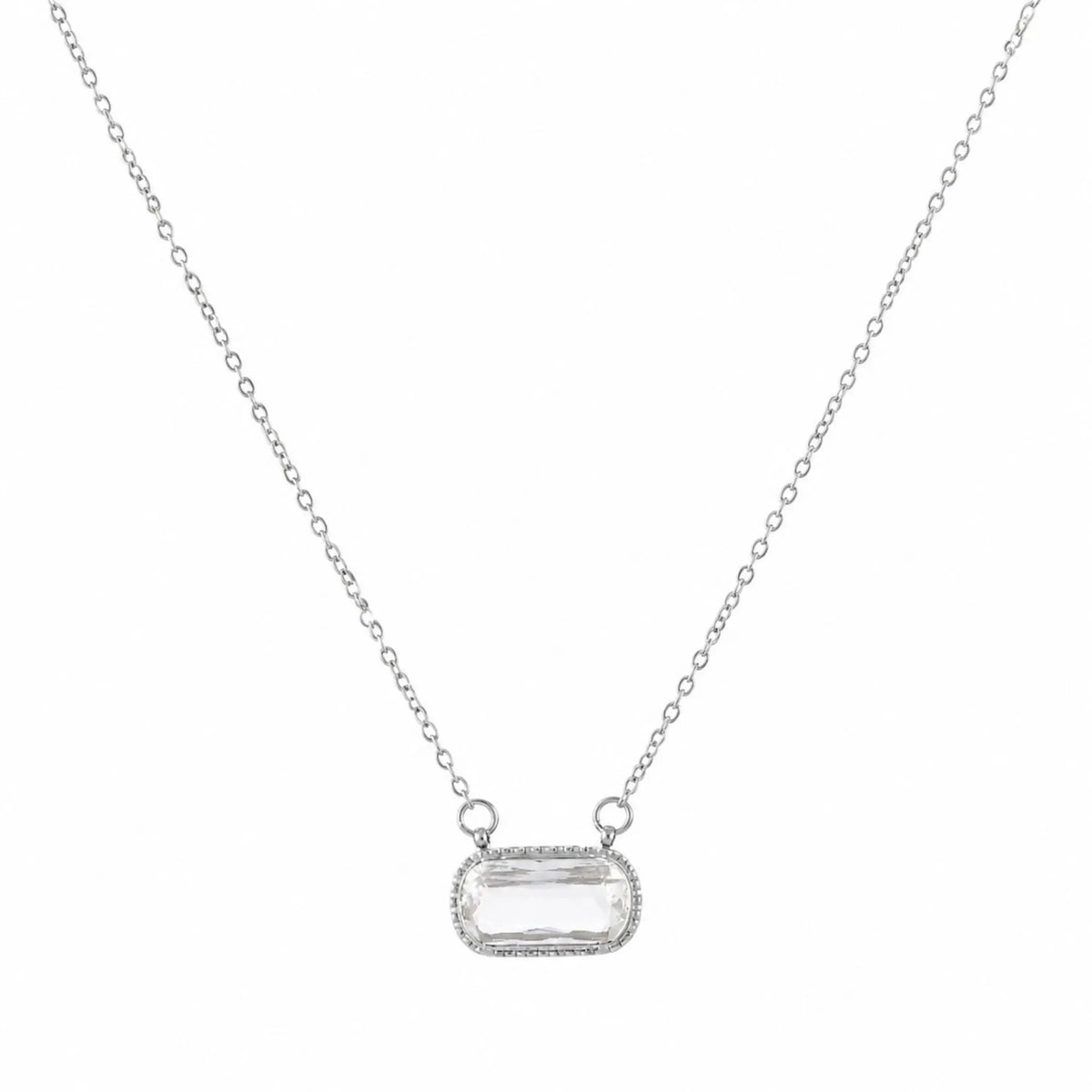 Women's Stone Pendant Necklace