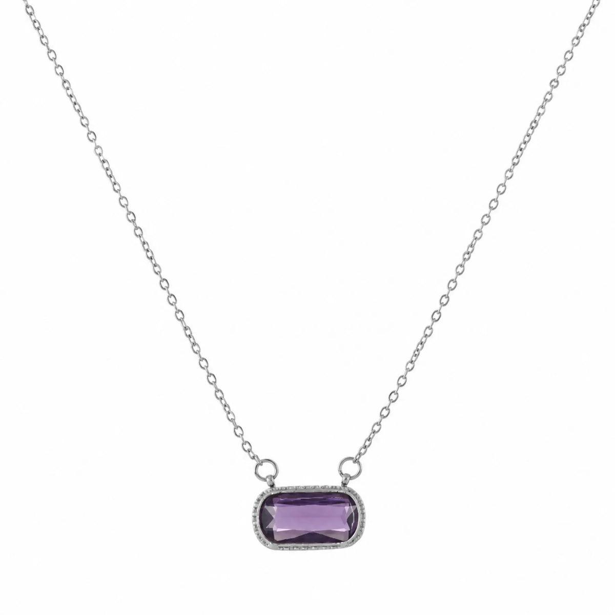 Women's Stone Pendant Necklace
