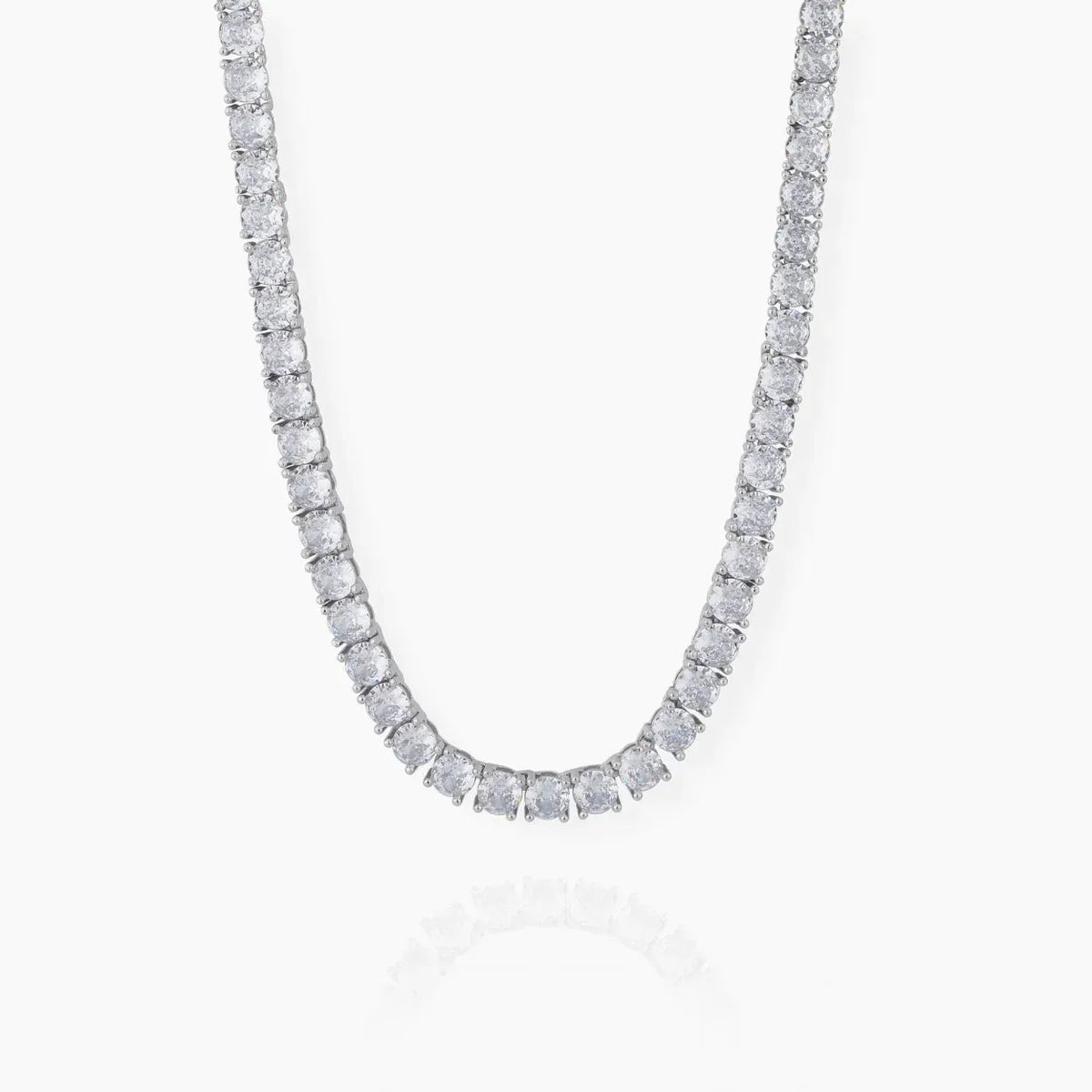 Women's Tennis Chain Necklace 0.16 in