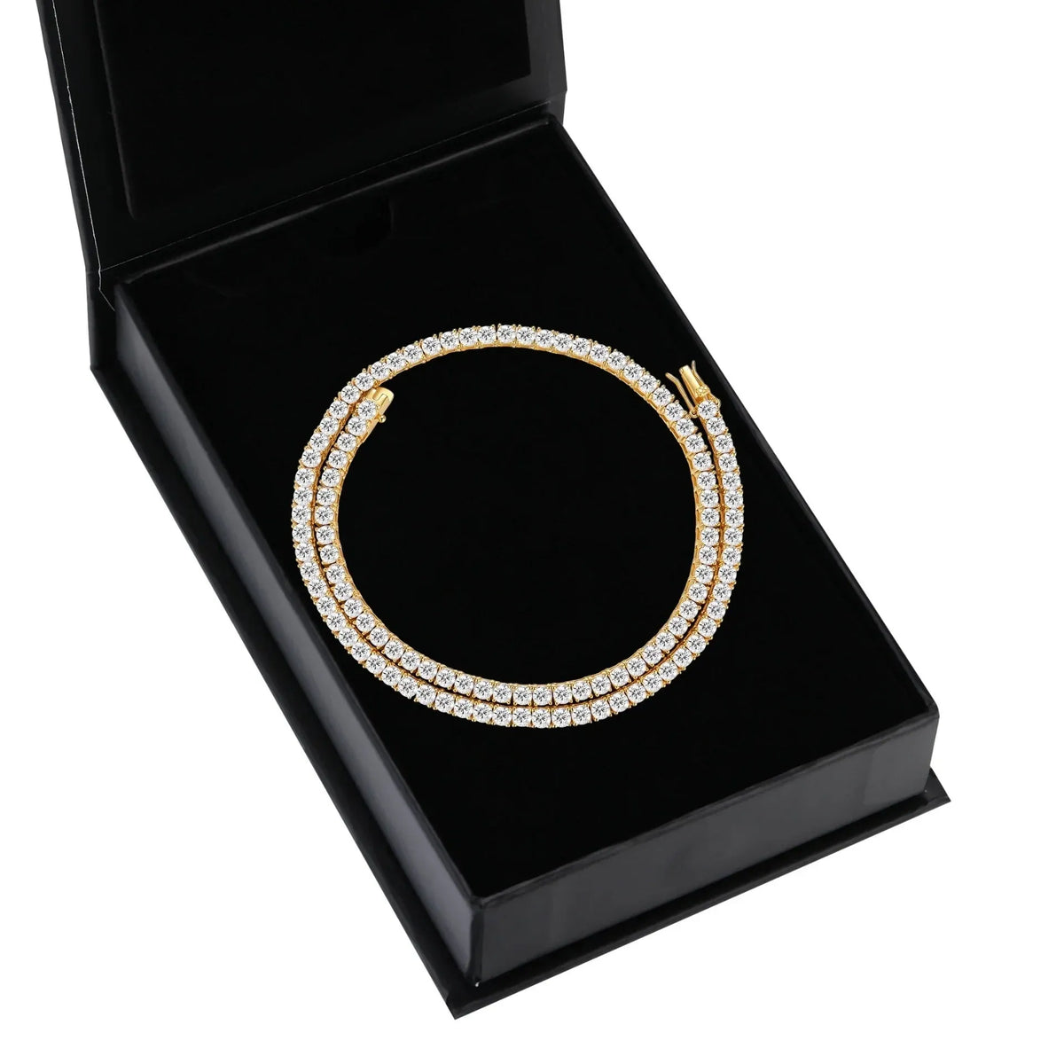 Women's Tennis Chain Necklace 0.16 in