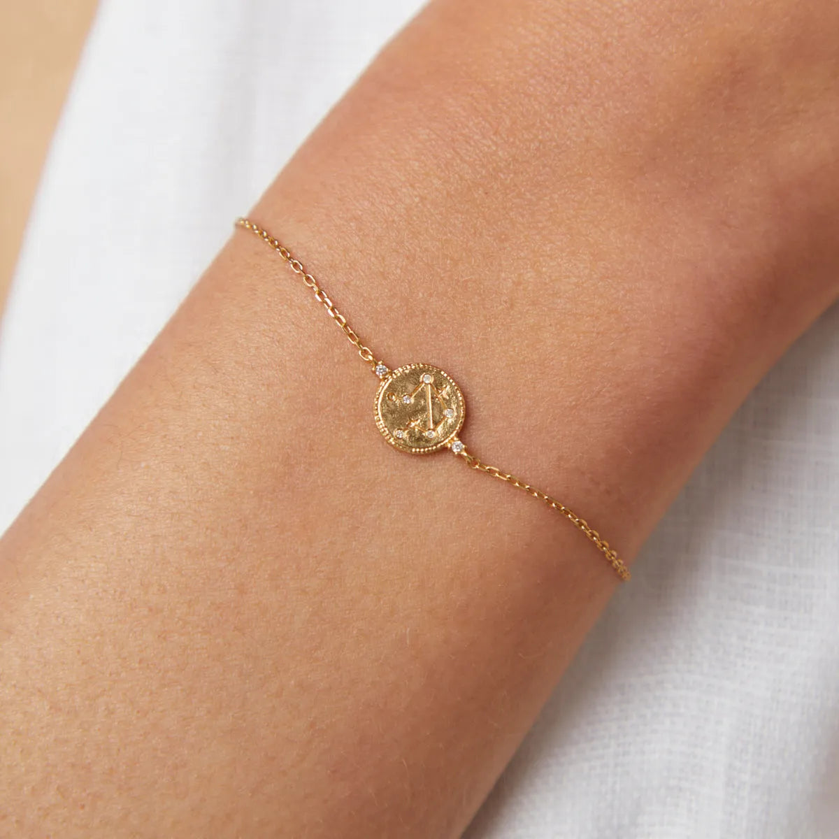 Zodiac Bracelet in Gold